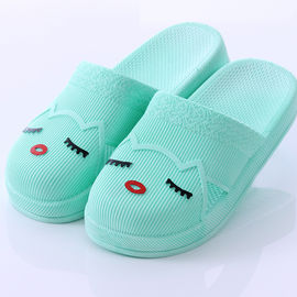 Summer Cute Closed Toe Sandals PVC Non Slip Beach Slippers For Women