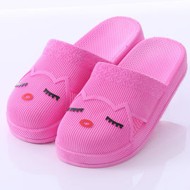 Summer Cute Closed Toe Sandals PVC Non Slip Beach Slippers For Women